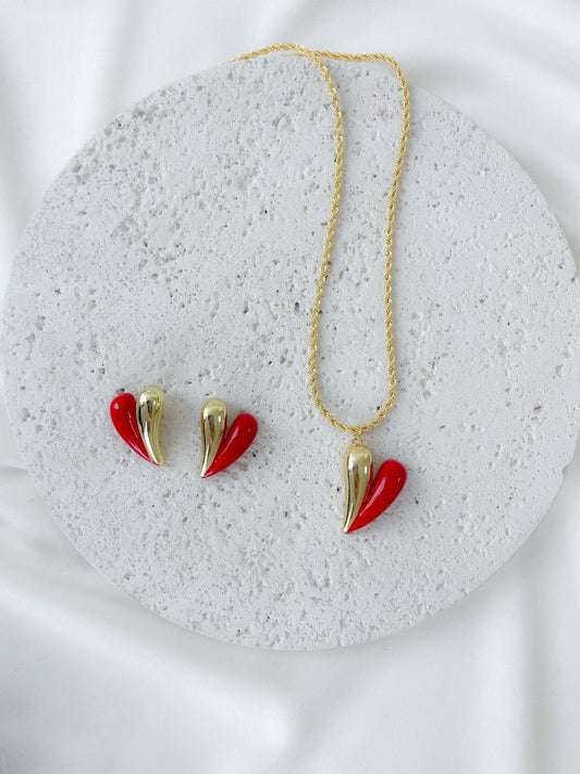 Collar y Arete Margaret