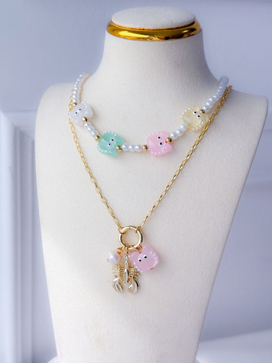 Set de collar Porcelana