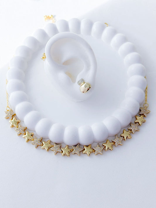 Collar, Pulsera y Topo Giorgia