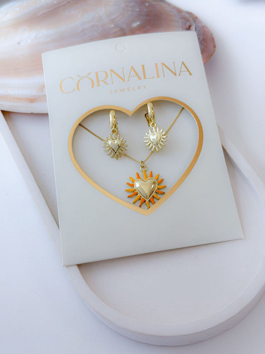 Set Topo y Collar Angelina