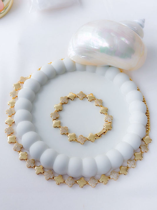 Cadena y Pulsera Ludovica