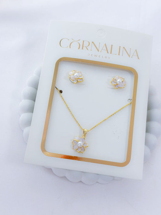 Set Topo y Collar Alessandra