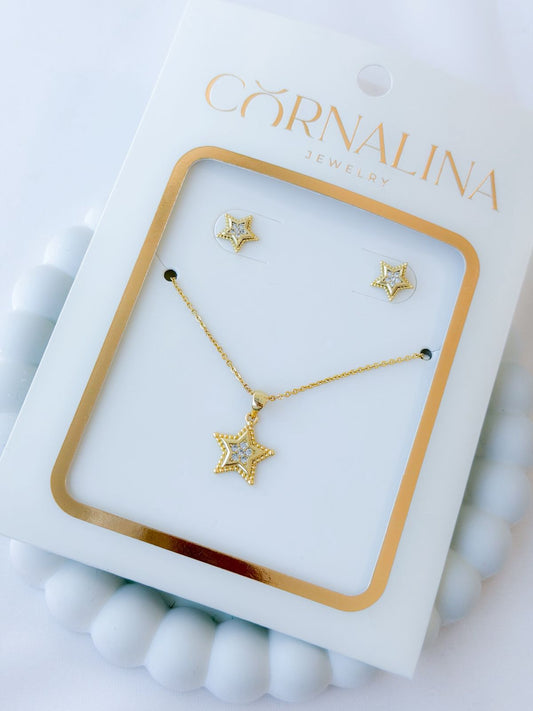 Set Topo y Collar Agata