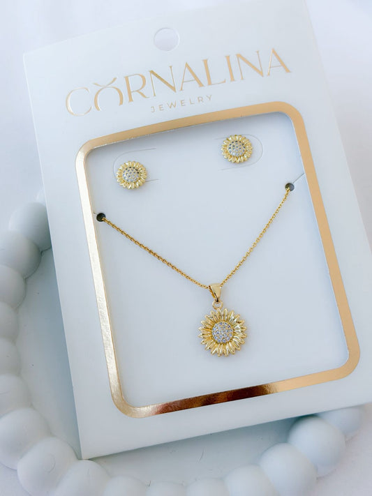 Set Topo y Collar Allegra